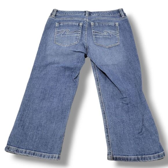 White House Black Market Jeans Size 2 W28"xL18" Pedal Pusher Capri Pants Capris - Picture 3 of 6